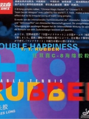 DHS C8 Table Tennis Rubber Long Pimples with Sponge