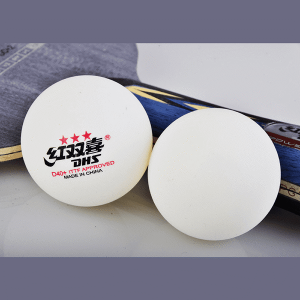 DHS 3 Star D40+ Table Tennis Balls