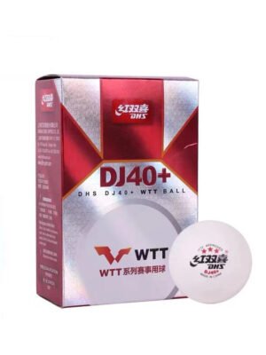 DHS DJ40+ 3-Star BUSAN World TOKYO Games ITTF 3 Star D40+ World Tour Table Tennis Ball Plastic ABS DHS Ping Pong Balls