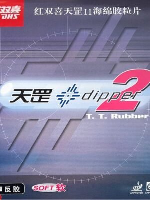 DHS Dipper2 Table Tennis Rubber Pips In  I.T.T.F.