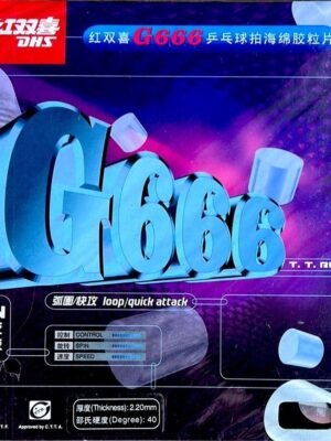 DHS G666 Table Tennis Rubber