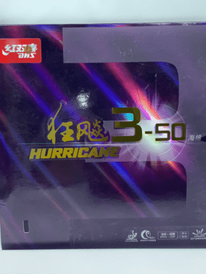 DHS-Hurricane-3-50-Pips-In-Table-Tennis-Rubber-wit-0.png DHS Hurricane 3-50 Pips-In Table Tennis Rubber with Sponge PingPong Rubber