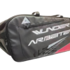 IVUNDER ARBEITER Badminton Sport Bag(WABAG001) Black and Red 9PC
