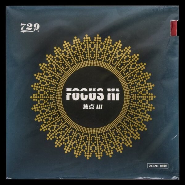 Friendship FOCUS3 Table Tennis Rubber