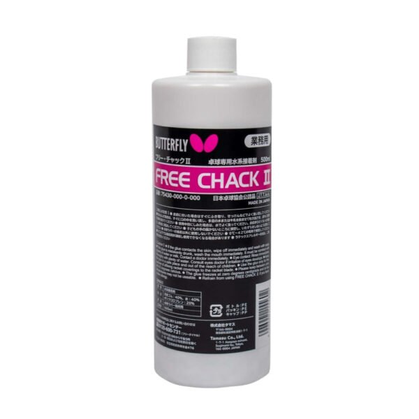 BUTTERFLY FREE CHACK ?  GLUE,20ml,100ml,500ml,For Table Tennis Rubber