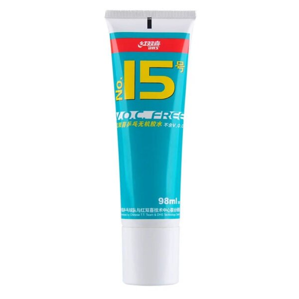 DHS NO.15 Table Tennis Glue with sponge (V.O.C Free)50ml/98ml/500ml