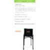 ODEA 180 Tennis Ball Baskets Foldable Cart Trolley