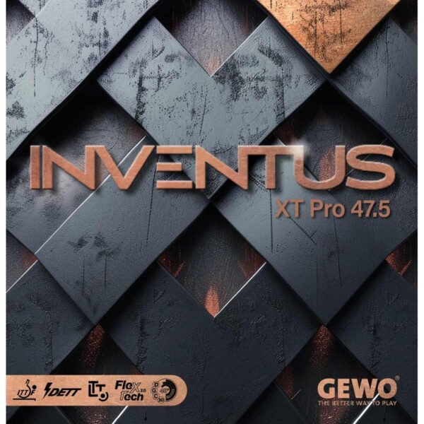 Gewo Inventus XT Pro 47.5 52.5 Table Tennis Rubber