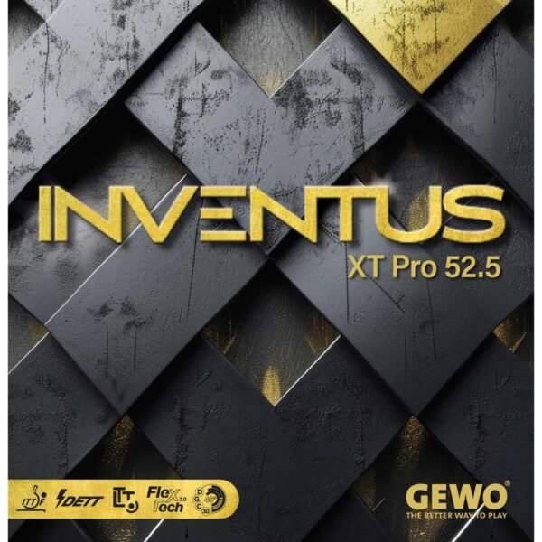 Gewo Inventus XT Pro 47.5 52.5 Table Tennis Rubber