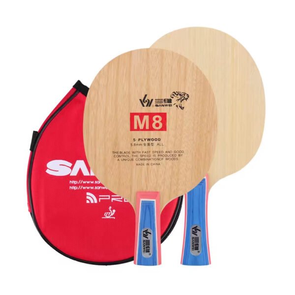 SANWEI M8 Pure Wood Table Tennis Blade