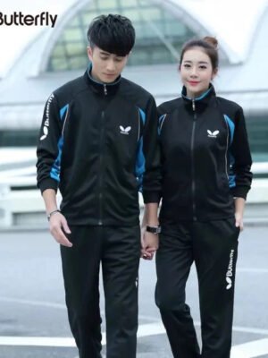 Butterfly Unisex Long-Sleeve Ping Pong Jacket & Sportswear Set WSW426