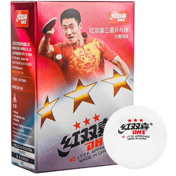 DHS 40 ITTD Approved 6PCS Table Tennis ball Celluloid