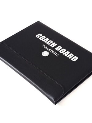 SPPHOENIX Foldable Volleyball Coach Tactics Board - Double-Sided Magnetic Coaching Clipboard, Strategy Planning Book Set