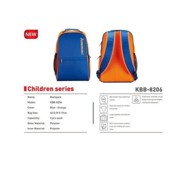 Kawasaki Badminton Backpack KBB-8206