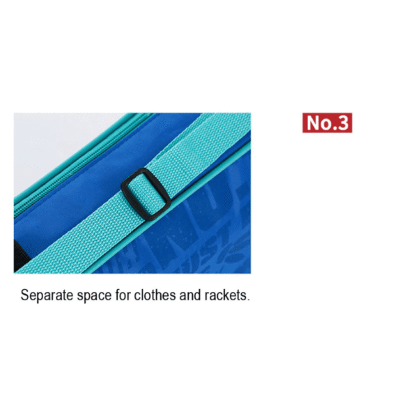 Kawasaki Badminton Bags Single Shoulder (for 3 Rackets) Tennis Women And Men Portable Sports Bag KBB-2001