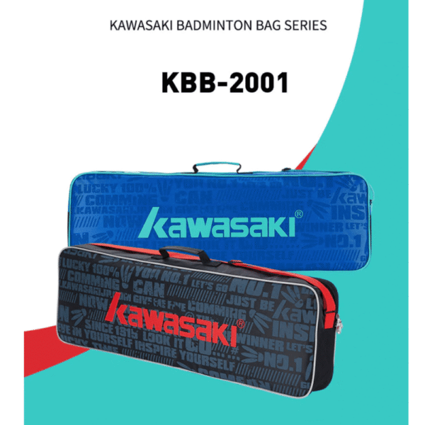 Kawasaki Badminton Bags Single Shoulder (for 3 Rackets) Tennis Women And Men Portable Sports Bag KBB-2001