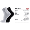Kawasaki sport Badminton Tennis Socks KW-R131