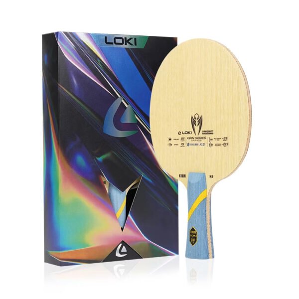 LOKI K5 5-Layer Solid Wood Table Tennis Blade