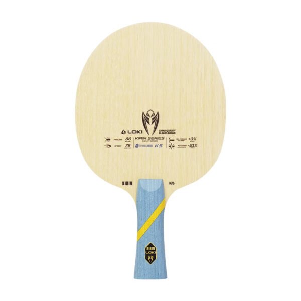 LOKI K5 5-Layer Solid Wood Table Tennis Blade