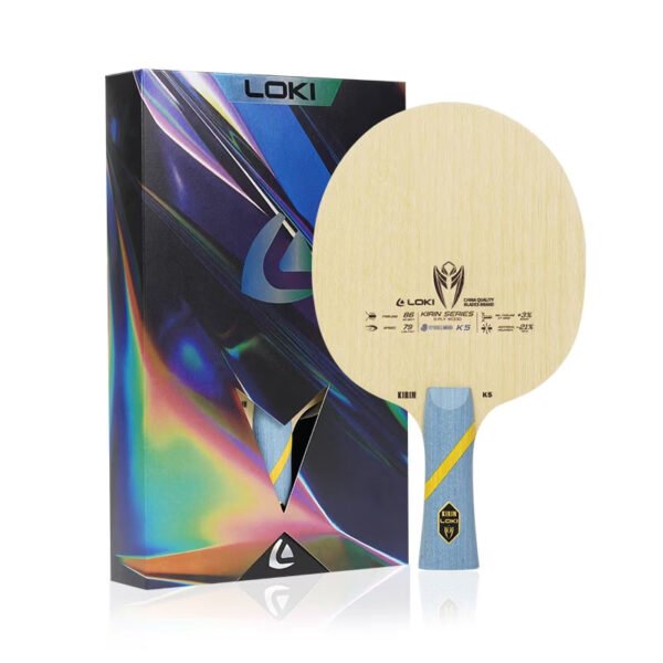 LOKI K5 5-Layer Solid Wood Table Tennis Blade