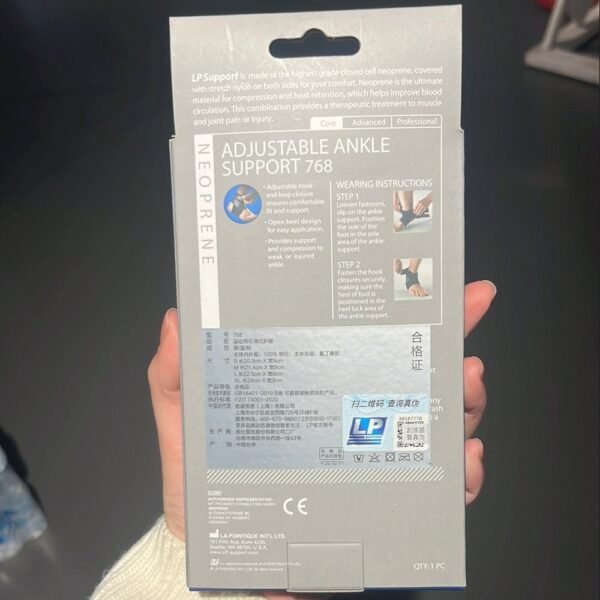 LP Ankle Support 768 ? Adjustable Achilles Tendon Open Heel Strap