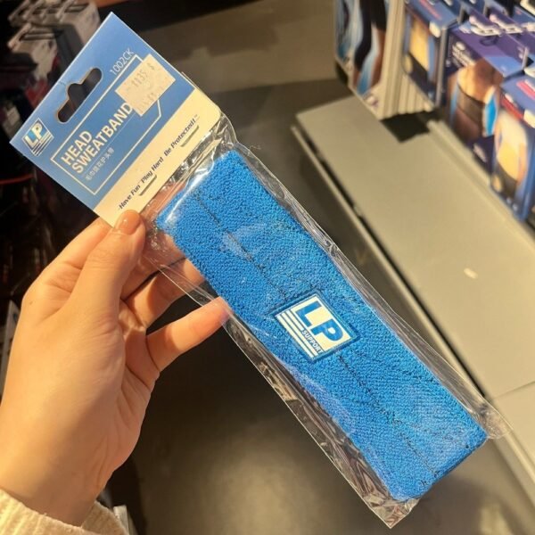 LP Head Sweatband 1002CK – Absorbent Sports Headband for Running & Training