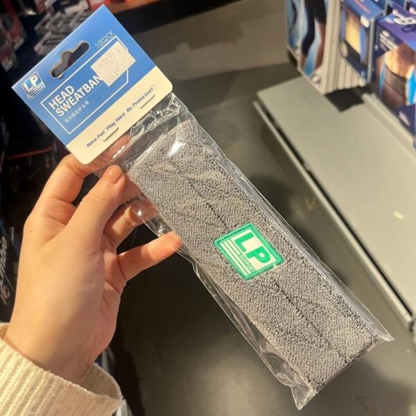 LP Head Sweatband 1002CK – Absorbent Sports Headband for Running & Training