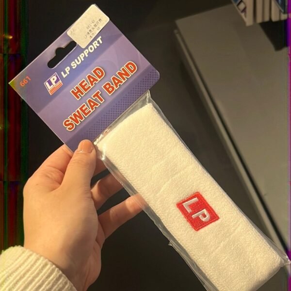 LP Head Sweatband 661 – Absorbent Sports Headband for Running & Training