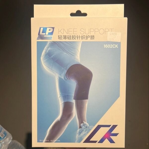 LP Knee Support 1602CK – Soft V Compression Sleeve for Knee Stability