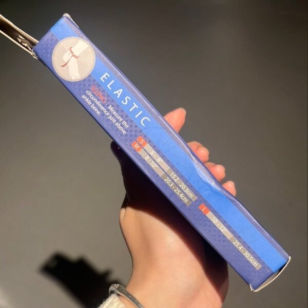 LP Nanometer Ankle Support 987 – Bamboo Charcoal Compression Sleeve for Ankle Stability