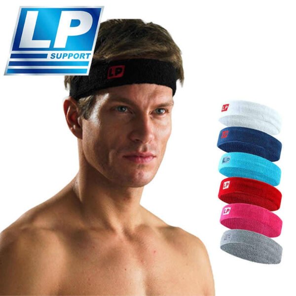 LP Head Sweatband 1002CK – Absorbent Sports Headband for Running & Training