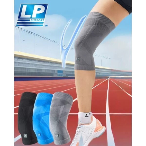 LP Knee Support 1602CK – Soft V Compression Sleeve for Knee Stability