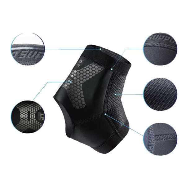 LP LIGHT SHIELD Ankle Brace CT11 ? Adjustable Compression Sleeve for Ankle Stability