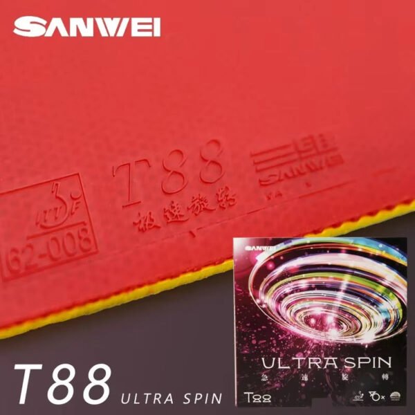 SANWEI T88 Ultra Spin Table Tennis Rubber