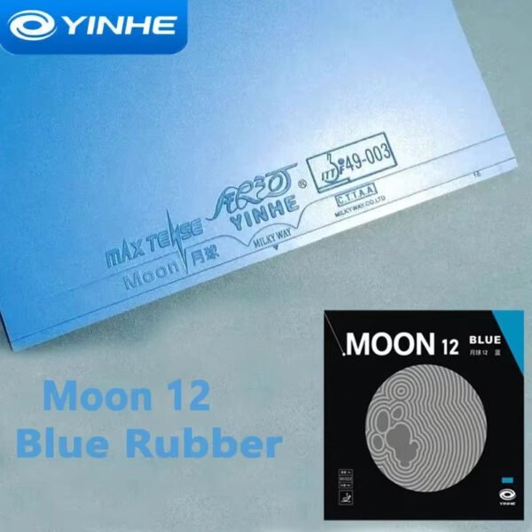 Yinhe Blue Table Tennis Rubber Moon 12