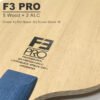SANWEI F3 PRO 5+2 AL Carbon Table Tennis Blade