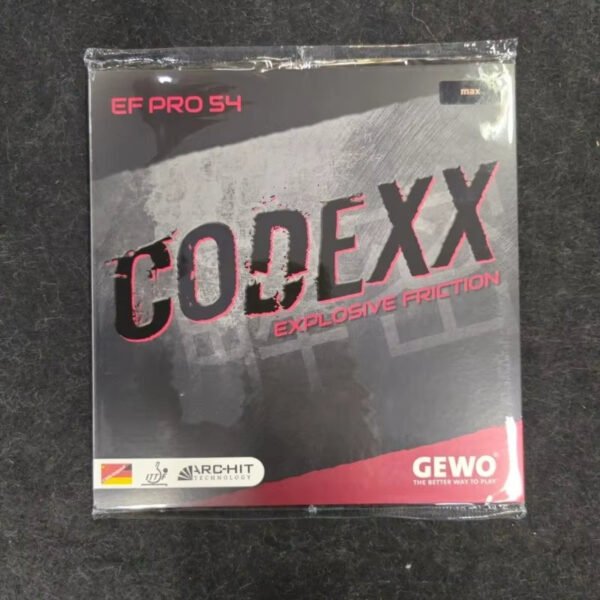 GEWO Decryption Kit 54 Super Decryption Table Tennis Rubber