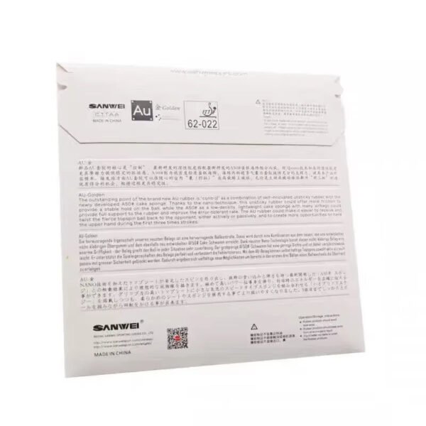 SANWEI Golden Non-Sticky Lightweight Table Tennis Rubber