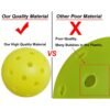 SPP 40-Hole Rotomolded One-Piece Pickleball - Tournament-Grade with Smooth Surface & Uniform Structure