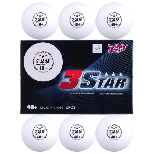 729 Friendship 3 Stars Seamless Table Tennis Ball