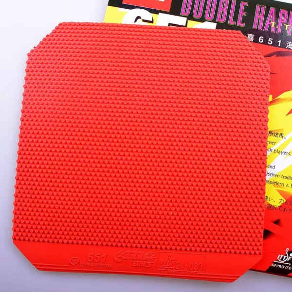 DHS 651 652 ITTF Approved Table Tennis Rubber