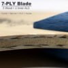 SANWEI F3 PRO 5+2 AL Carbon Table Tennis Blade