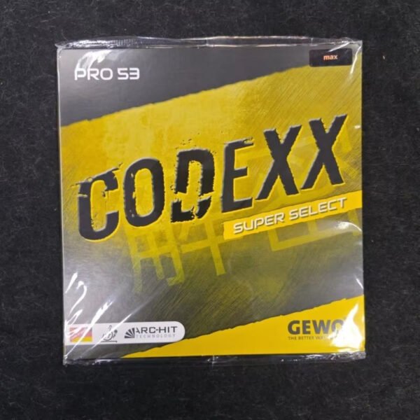 GEWO Decryption Kit 54 Super Decryption Table Tennis Rubber