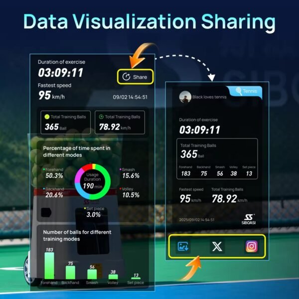 Main-05_b8a57b10-b2a6-4c1c-97e8-563f5447c4d9.jpg SIBOASI Portable Tennis Ball Machine Intelligent Voice Control with Remote Rubber Ball Thrower T7Pro