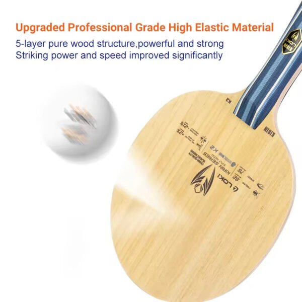 LOKI Loki K2 High Control Performance Table Tennis Blade