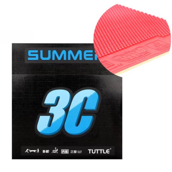 TUTTLE Summer 3C Short Pimples-out Table Tennis Rubber