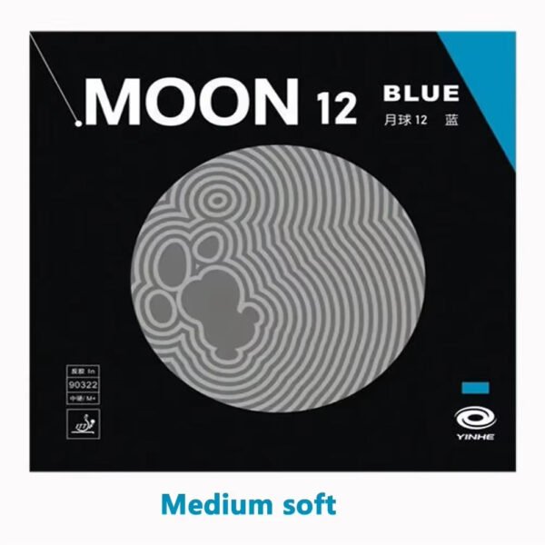 Yinhe Blue Table Tennis Rubber Moon 12
