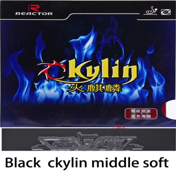 Reactor-Ckylin Table Tennis Rubber, High Elastic Blue Sponge