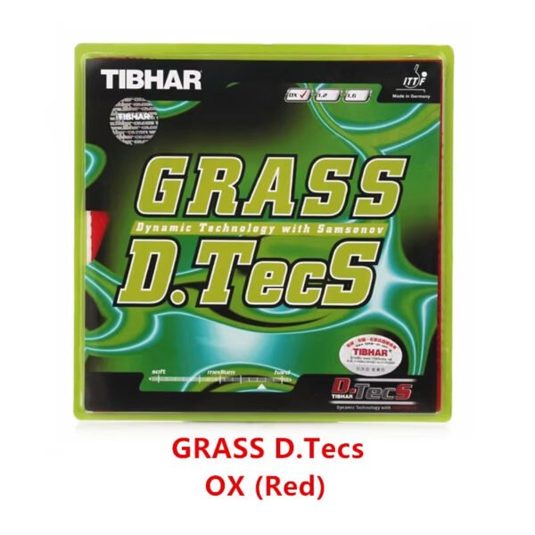 TIBHAR GRASS D.TECS Table Tennis Rubber