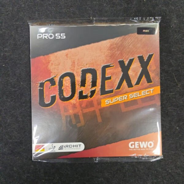 GEWO Decryption Kit 54 Super Decryption Table Tennis Rubber
